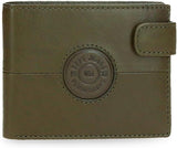 Pepe Jeans Cracker Portafogli e portamonete in pelle di vacchetta, Nero, Marrone, Verde, Varie dimensioni Portafoglio da uomo Naty Shop Portafoglio con clic verticale verde