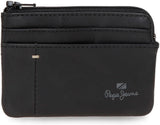 Pepe Jeans Portafogli e portamonete in pelle di vacchetta Staple, Nero, Marrone, Blu scuro, varie dimensioni Naty Shop Portafoglio da uomo Portafoglio nero