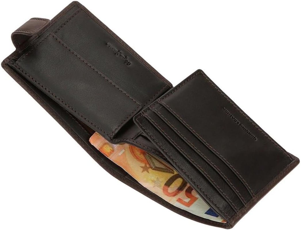 Pepe Jeans Portafogli e portamonete in pelle di vacchetta Staple, Nero, Marrone, Blu navy, Varie misure Portafoglio da uomo Naty Shop