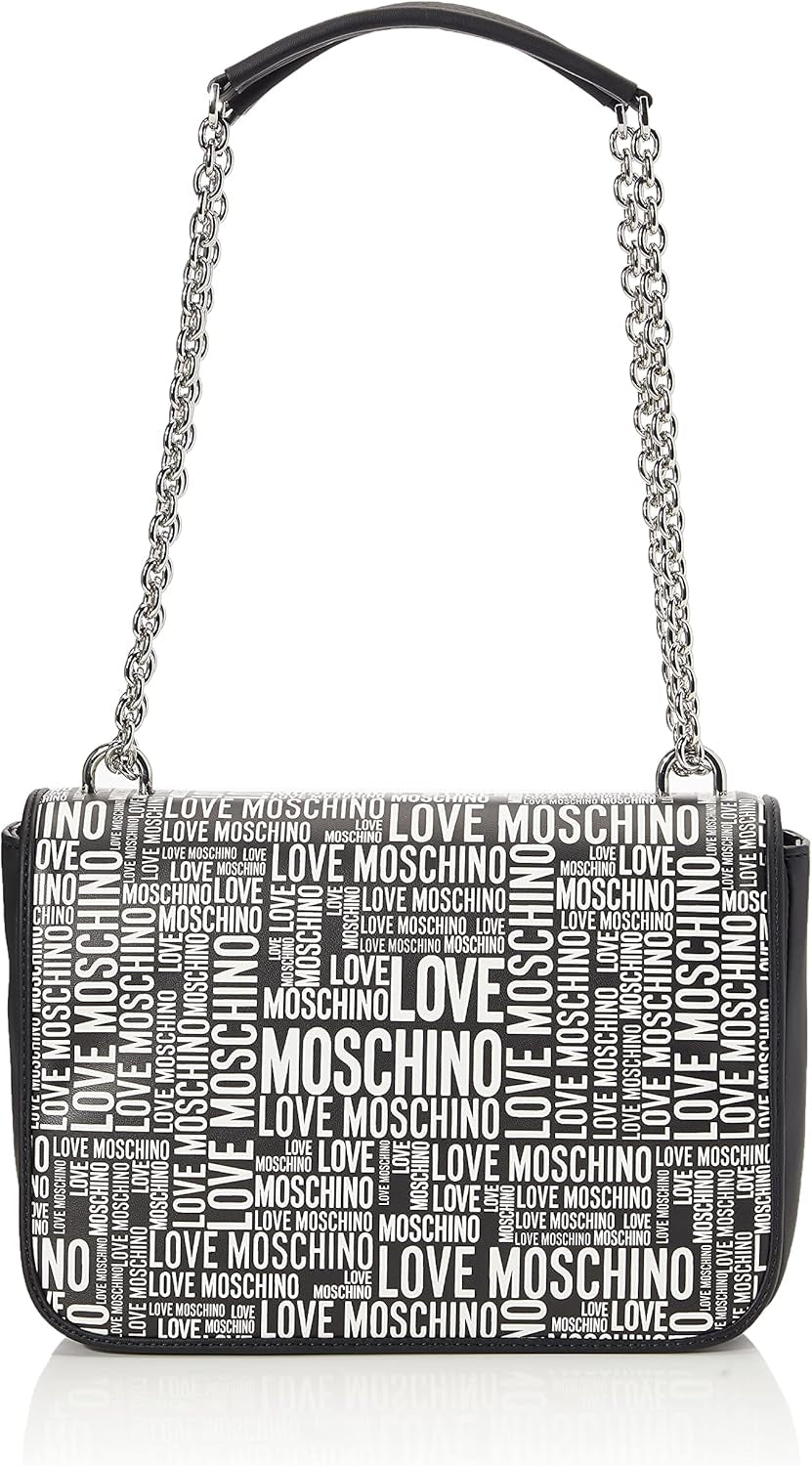 Borsa a tracolla da donna Love Moschino Pre-Collezione Autunno-Inverno 2021 Nero Borse Donna Naty Shop Default Title