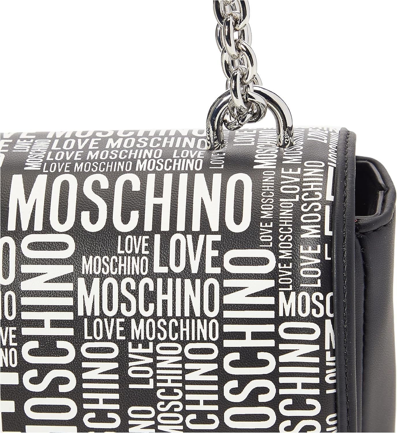 Love Moschino Borsa a spalla da donna Pre-Collezione Autunno-Inverno 2021 Nero Borse Donne Naty Shop
