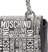 Love Moschino Borsa a spalla da donna Pre-Collezione Autunno-Inverno 2021 Nero Borse Donne Naty Shop