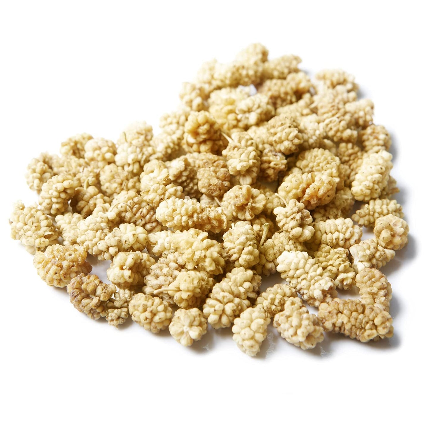 Gelsi bianchi essiccati premium biologici (crudi vegani) Morus Alba Mulberry Fruit - Frutta secca senza zuccheri aggiunti dalla Turchia - Frutta secca di gelsi bianchi crudi biologici | PureRaw 200g Naty Shop prodotti disidratati