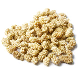 Gelsi bianchi essiccati premium biologici (crudi vegani) Morus Alba Mulberry Fruit - Frutta secca senza zuccheri aggiunti dalla Turchia - Frutta secca di gelsi bianchi crudi biologici | PureRaw 200g Naty Shop prodotti disidratati