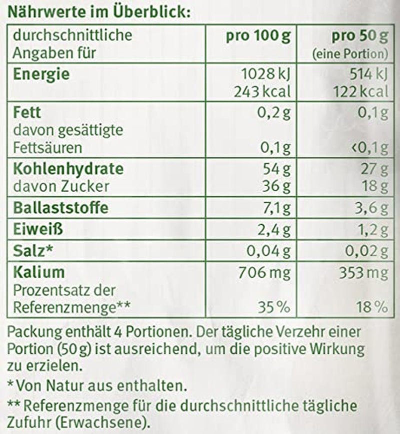 Prugne con nocciolo 200g - Aromatiche, fruttate e naturalmente dolci - Vegane, non solforate, senza nocciolo e senza zuccheri aggiunti - Punteggio nutrizionale A (1 x 200g) Prodotti disidratati Naty Shop