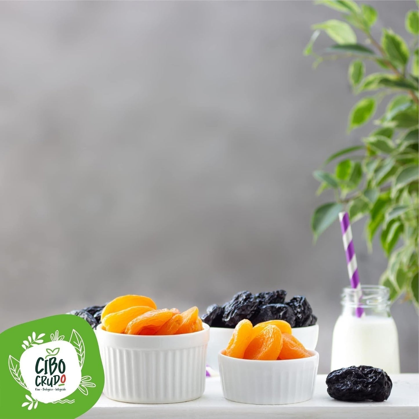 Prugne bio secche e senza semi - 500g. Prugne crude non solforate, senza zuccheri aggiunti o additivi. Prugne ecologiche come frutta secca aromatica. Prugne senza nocciolo. Prodotti disidratati Naty Shop