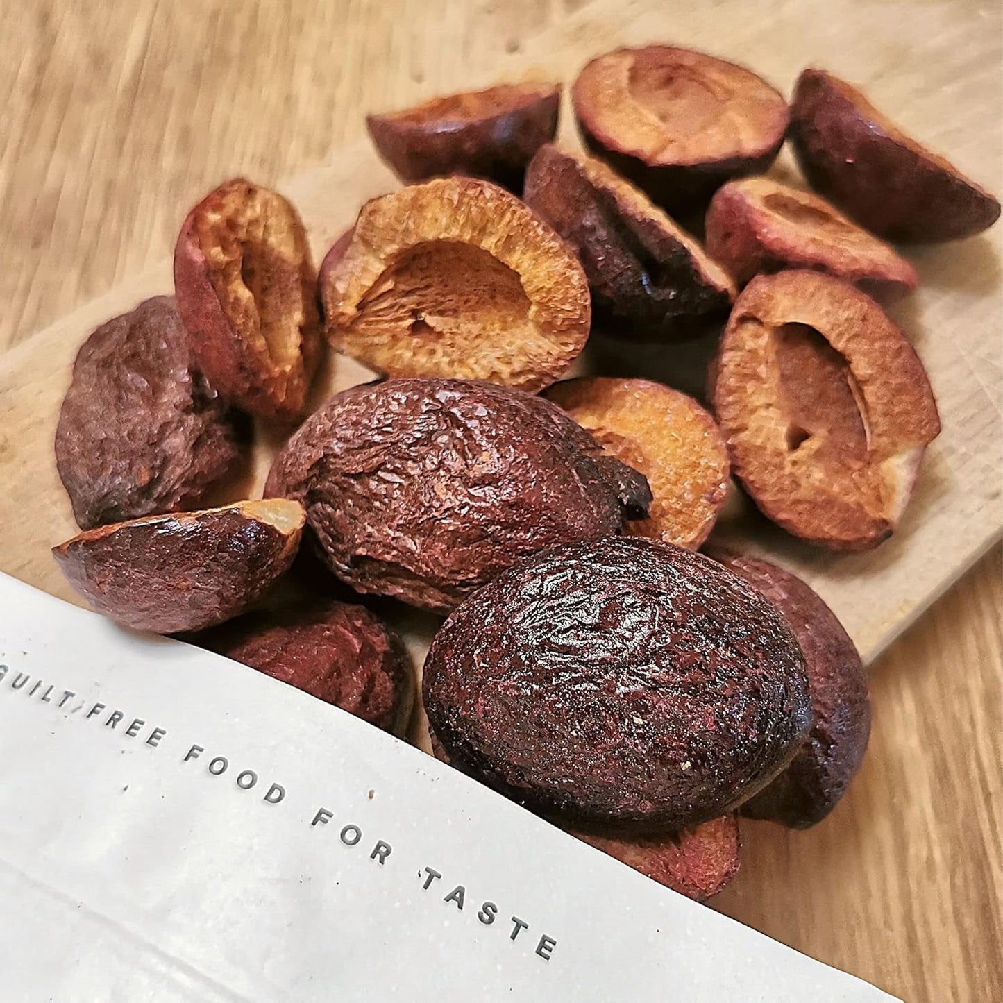 Prugne liofilizzate Prugne liofilizzate 100% naturali | Senza zuccheri aggiunti Dolci liofilizzati salutari | Prugne liofilizzate Frutta liofilizzata Frutta liofilizzata ZingyZoo Prodotti disidratati Il mio negozio