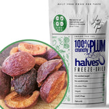 Prugne liofilizzate Prugne liofilizzate 100% naturali | Senza zuccheri aggiunti Dolci liofilizzati salutari | Prugne liofilizzate Frutta liofilizzata Frutta liofilizzata ZingyZoo Prodotti disidratati Il mio negozio Titolo predefinito