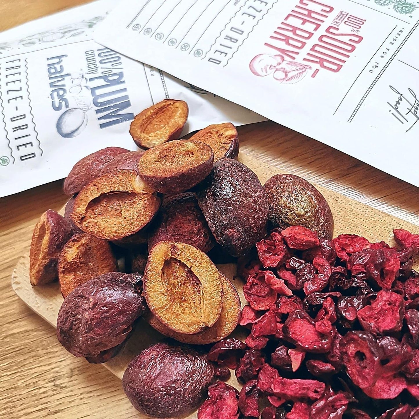 Prugne liofilizzate Prugne liofilizzate 100% naturali | Senza zuccheri aggiunti Dolci liofilizzati salutari | Prugne liofilizzate Frutta liofilizzata Frutta liofilizzata ZingyZoo Prodotti disidratati Il mio negozio
