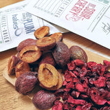Prugne liofilizzate Prugne liofilizzate 100% naturali | Senza zuccheri aggiunti Dolci liofilizzati salutari | Prugne liofilizzate Frutta liofilizzata Frutta liofilizzata ZingyZoo Prodotti disidratati Il mio negozio