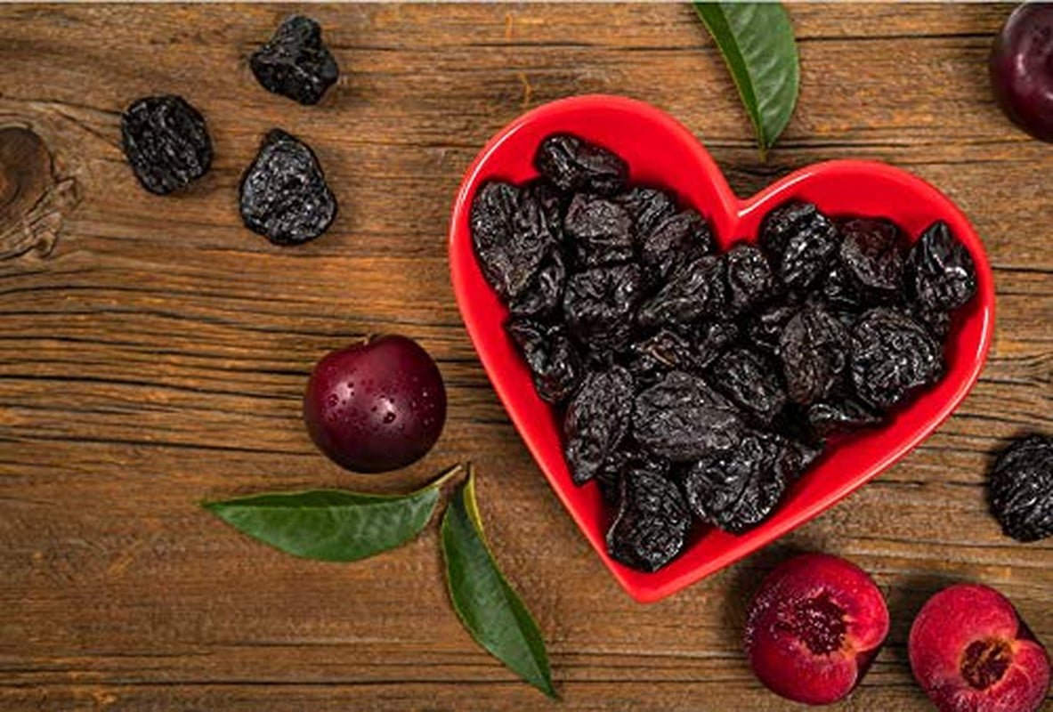 Prugne 1 kg | Prugne senza nocciolo di Agen | Tenero, morbido, gustoso e succoso | Frutta secca intera, grande, non zuccherata | Ricchi di fibre e antiossidanti naturali Prodotti disidratati Naty Shop Titolo predefinito