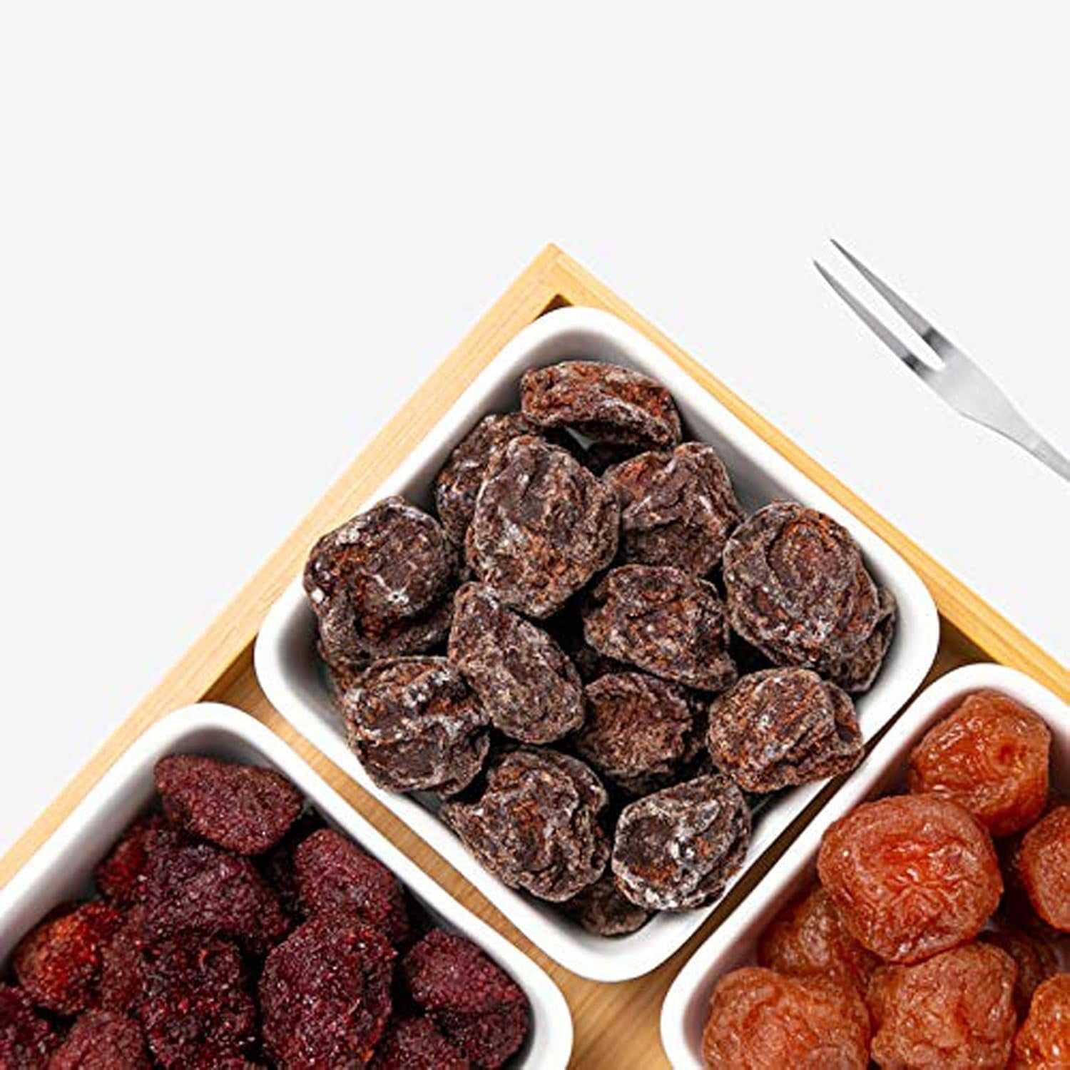 Prugne asiatiche dolci salate Conserva di prugne screpolate 2 sacchetti Dolci di frutta tradizionali cinesi è¯æ¢... (4,23 once per sacchetto) Naty Shop Prodotti disidratati