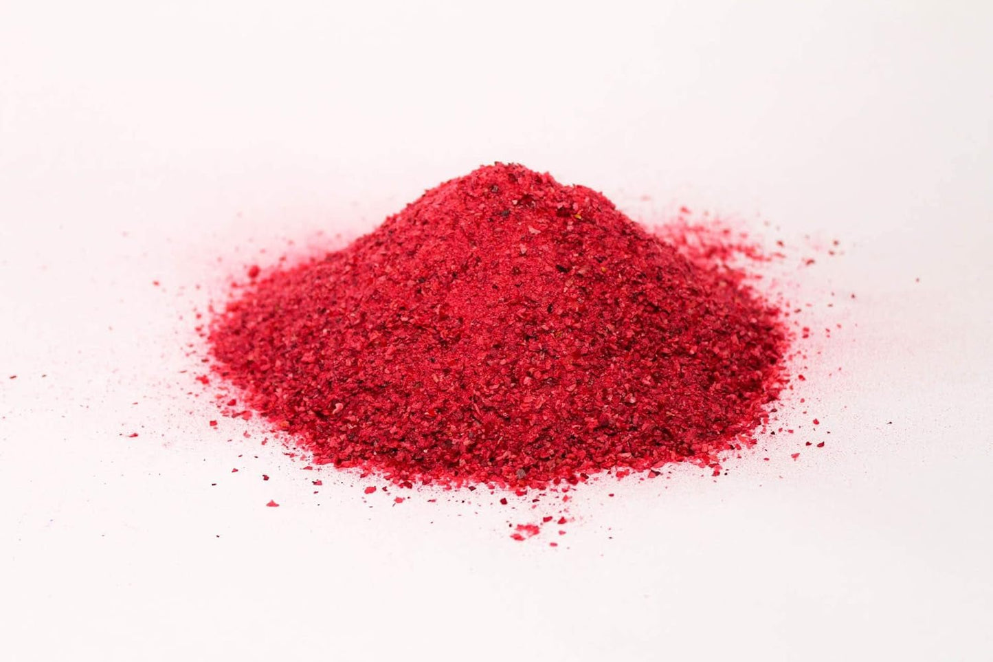 Mirtillo rosso liofilizzato in polvere 250g - Frutta in polvere liofilizzata - Mirtillo rosso liofilizzato in polvere per dolci, frullati e muesli - Mirtillo rosso in polvere 100% naturale senza additivi Prodotti disidratati Naty Shop