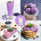 Mirtillo selvatico liofilizzato in polvere 100g - Polvere di frutta liofilizzata - Polvere di mirtillo liofilizzato per dolci, frullati e muesli - Polvere di mirtillo naturale senza additivi Prodotti disidratati Il mio negozio