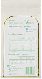 Polvere di frutto del drago liofilizzato | 250g 100% naturale e vegano | non OGM | senza zucchero e senza additivi ~*~ Prodotti disidratati Naty Shop