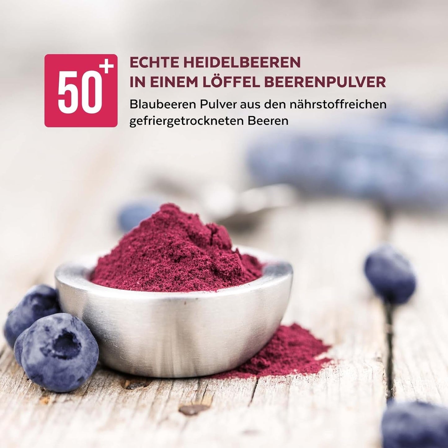 Polvere di mirtilli selvatici biologici, mirtilli interi liofilizzati, qualità alimentare cruda al 100%, ricco di antiossidanti e vitamina C, senza zuccheri aggiunti, raccolti nel Nord Europa Prodotti secchi Naty Shop