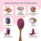 Polvere di mirtilli selvatici biologici, mirtilli interi liofilizzati, qualità alimentare cruda al 100%, ricco di antiossidanti e vitamina C, senza zuccheri aggiunti, raccolti nel Nord Europa Prodotti secchi Naty Shop