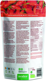 Purasana bacche di goji in polvere dal Tibet da coltivazione biologica controllata (200g) qualità crudista Prodotti disidratati Naty Shop