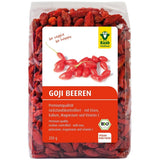 Raab Vitalfood Bacche di Goji Biologiche, Alta Qualità, Residui Controllati, Testati in laboratorio, Senza Zolfo, Senza Additivi, Vegano, Ricco di Ferro Naturale, Potassio, Vitamina C, Wolfberry, 1 Confezione (250g) Naty Shop Prodotti Disidratati 250 Grammi