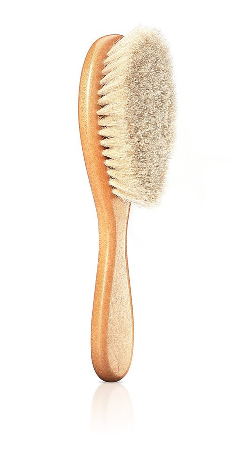 Reer 81165 Spazzola in pelo naturale - pelo di capra, piccoli Bambini - Bagno e Cura della Pelle Naty Shop