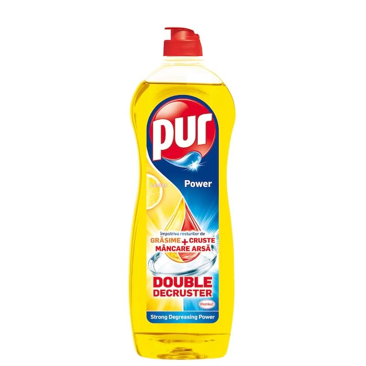 Detersivo piatti Pur Duo Power Lemon, 0,9 l Detergenti Naty Shop