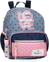 Pepe Jeans Noni Zaino in denim Zaini e cartelle premium Naty Shop Rucksackwanderung