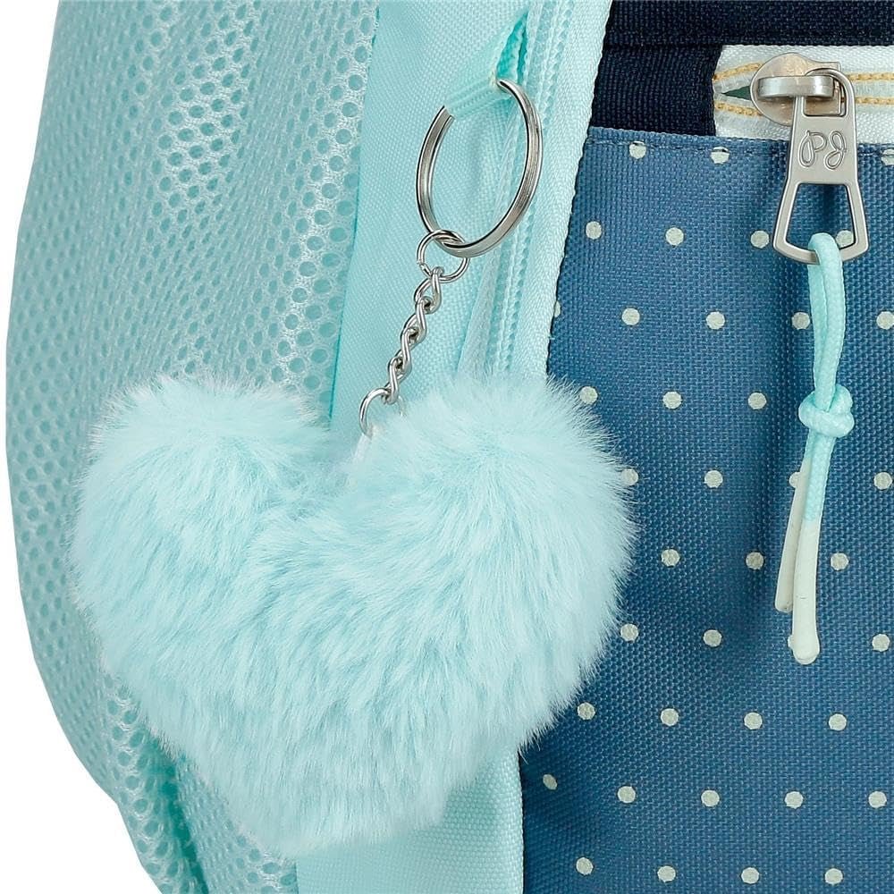 Zaino Pepe Jeans Dalma School Zaino per bambini realizzato in poliestere, spallacci regolabili larghi e regolabili, tasca frontale. Da Joumma Bags Naty Acquista zaini e cartelle premium