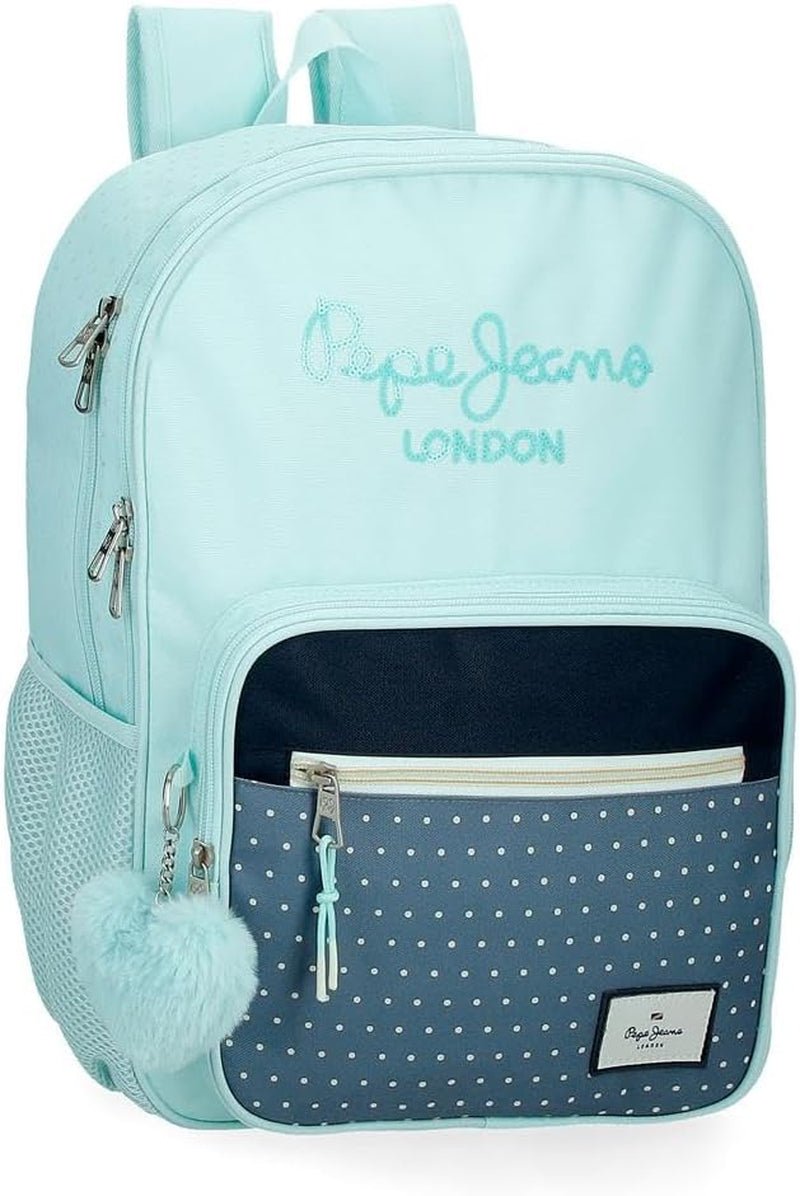 Zaino Pepe Jeans Dalma School Zaino per bambini realizzato in poliestere, spallacci regolabili larghi e regolabili, tasca frontale. Da Joumma Bags Zaini e cartelle premium Naty Shop Schulrucksack
