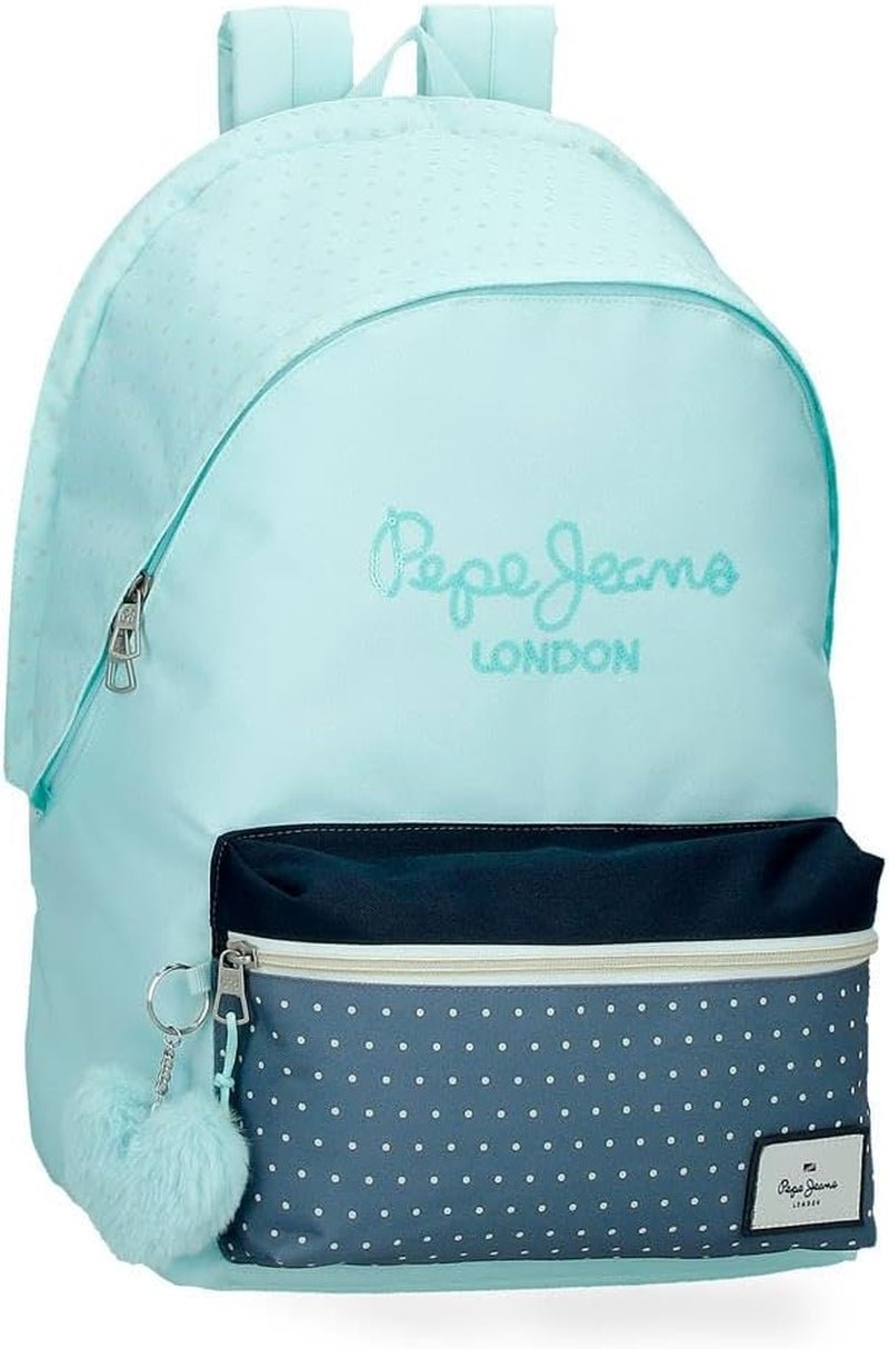 Zaino Pepe Jeans Dalma School Zaino per bambini realizzato in poliestere, spallacci regolabili larghi e regolabili, tasca frontale. Da Joumma Bags Zaini e cartelle premium Naty Shop Zaino Pepe Jeans