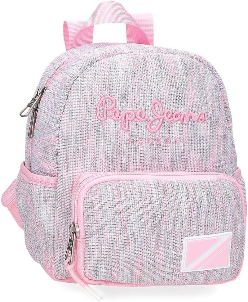 Pepe Jeans Zaino scolastico Miri, rosa, 31 x 44 x 17,5 cm, poliestere, 22,79 l, rosa, zaino scolastico Zaini e cartelle premium Naty Shop Freizeit-Rucksack