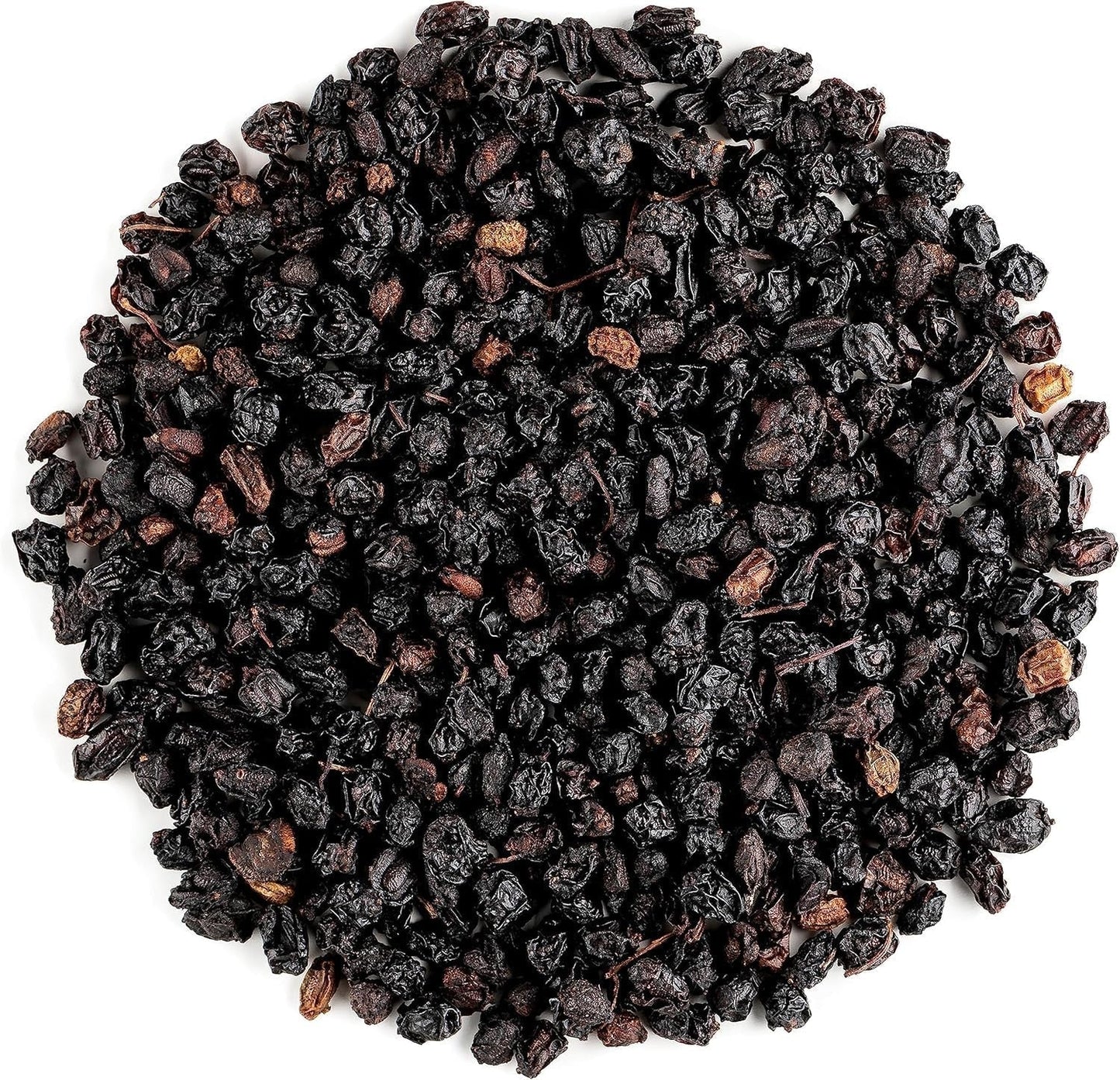 Sambuco Nero Biologico - Bacche Intere di Sambuco - Prodotti disidratati di Sambuco Naty Shop 200 G (1 Confezione) Sambuco Nero