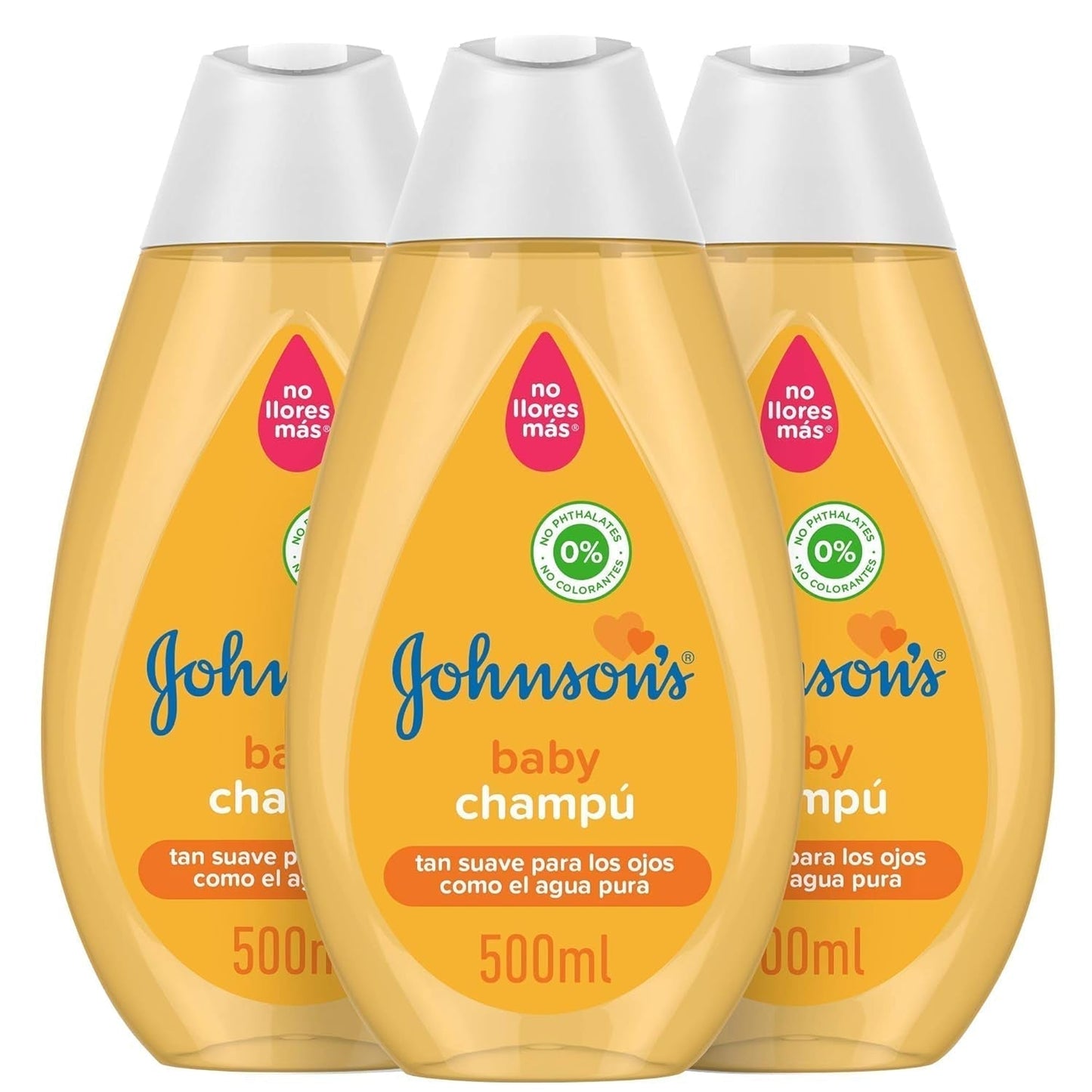 Shampoo - 3 x 500 ml Bambini - Bagno e Cura della Pelle Naty Shop 500 ml (confezione da 3) Floreale, Fruttato