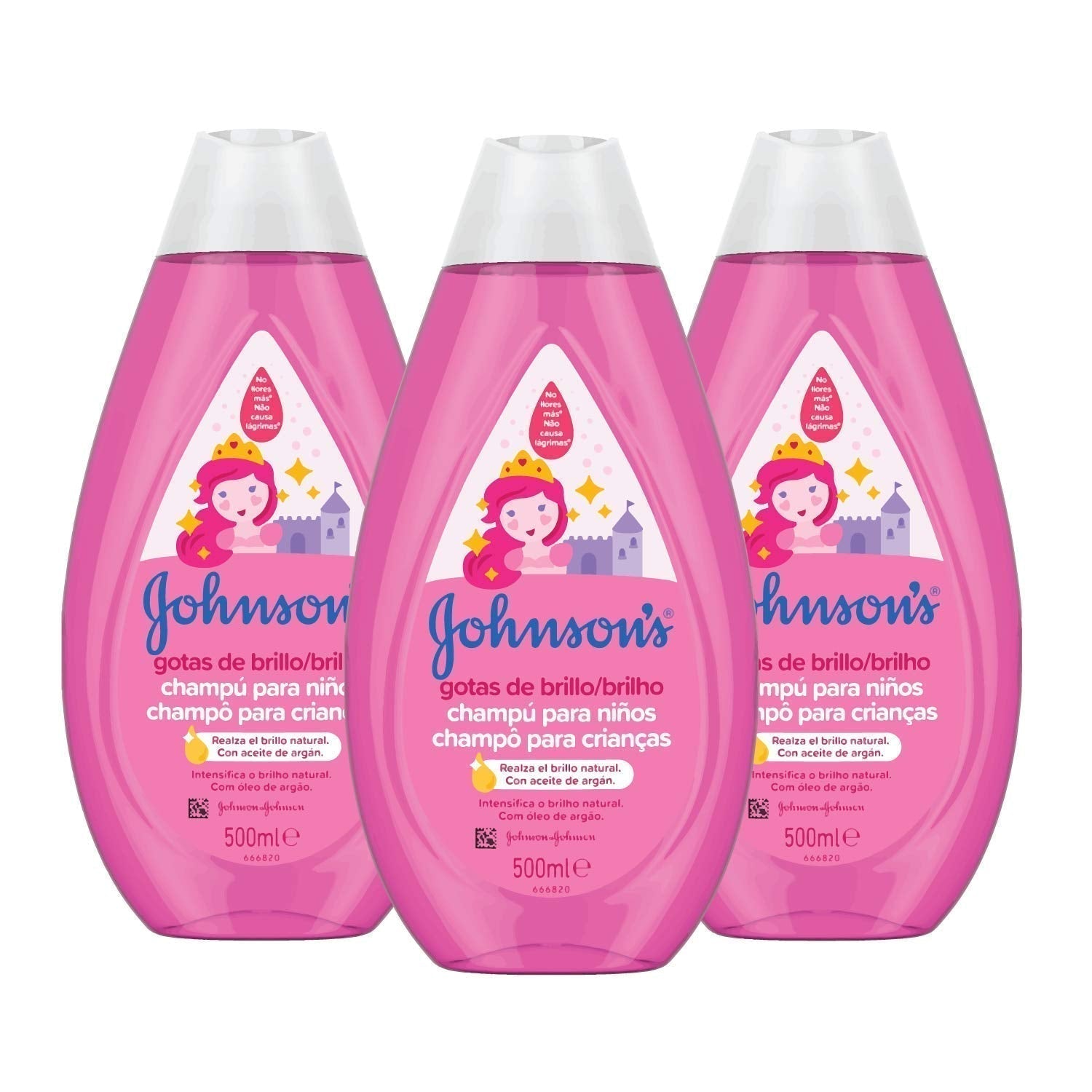 Shampoo Bambini - Bagno e Cura della Pelle Naty Shop 500 ml (confezione da 3) Morbido.