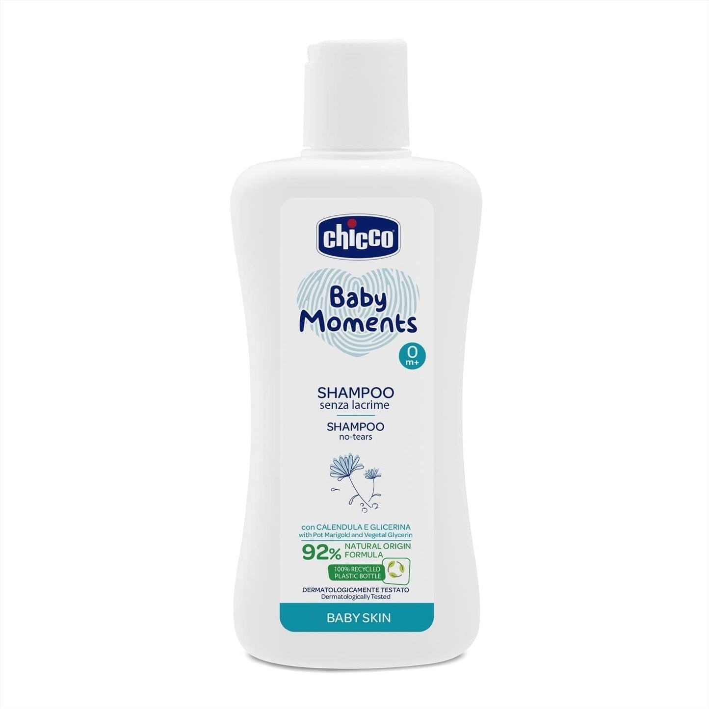 Chicco Shampoo Bambini - Bagno e Cura della Pelle Naty Shop 1 pezzo (1 confezione)