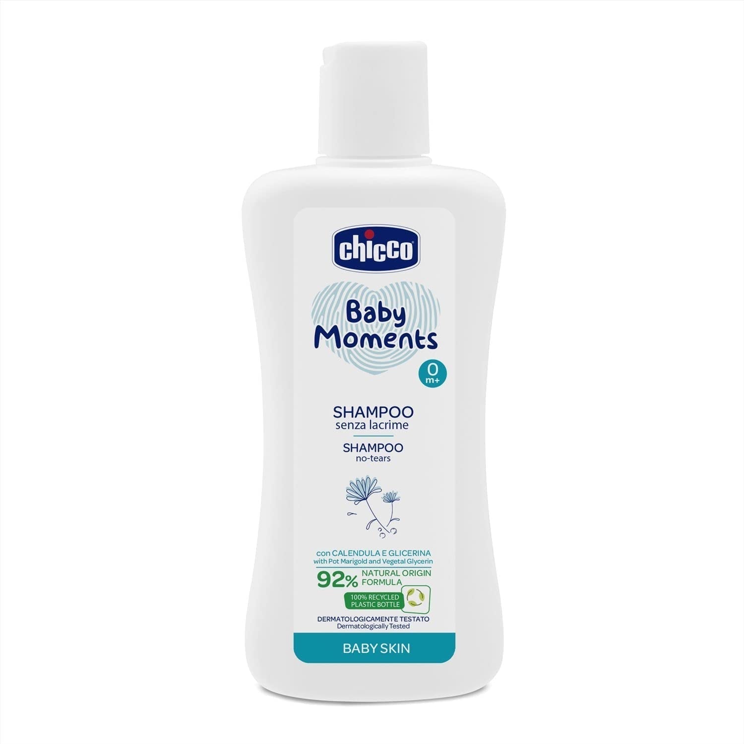 Chicco Shampoo Bambini - Bagno e Cura della Pelle Naty Shop 1 pezzo (1 confezione)