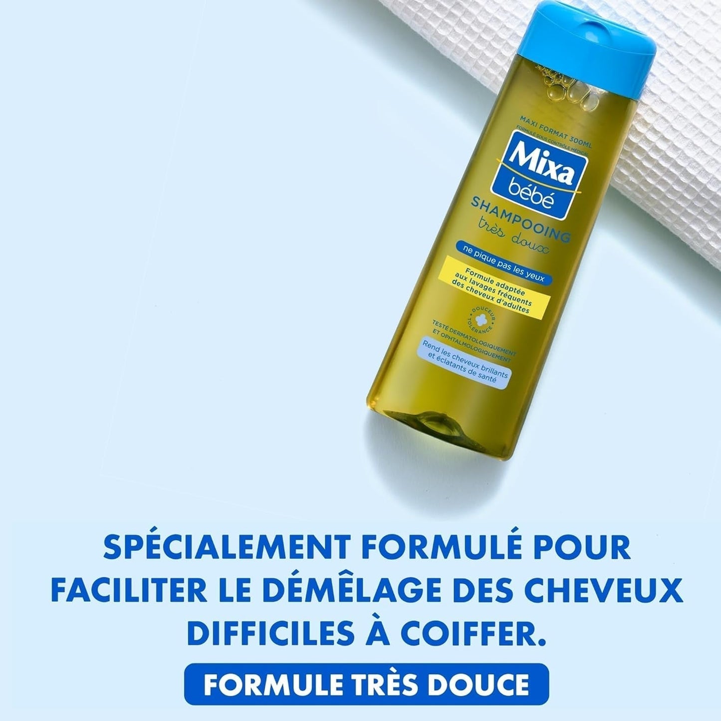 Shampoo per bambini Mixa, morbidissimo, 300 ml, 300 ml Bambini - Bagno e Cura Naty Shop
