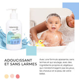 Shampoo e gel detergente 2 in 1 Daily Gentle Baby Shampoo & Gel Detergente - vegano e biologico - con il 98% di ingredienti naturali - Shampoo senza lacrime per bambini e neonati - 300 ml Bambini - Bagno e Cura della Pelle Naty Shop