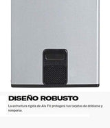 Samsonite Alu Fit SLG - Porta carte, 10,2 cm, blu (True Blue) Portafoglio da uomo Naty Shop