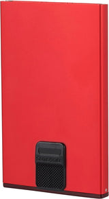 Samsonite Alu Fit SLG - Portacarte, 10,2 cm, Rosso (Rosso) Portafoglio da uomo Naty Shop Rosso