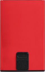 Samsonite Alu Fit SLG - Portacarte, 10,2 cm, Rosso (Red) Portafoglio da uomo Naty Shop