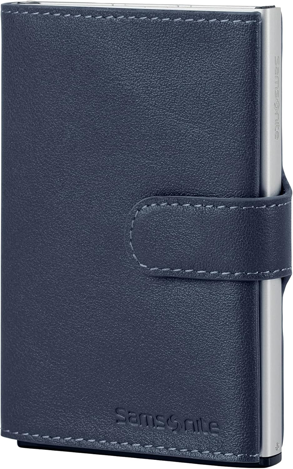 Samsonite Alu Fit SLG - Portafoglio, 10,2 cm, blu (blu) Portafoglio da uomo Naty Shop Blu