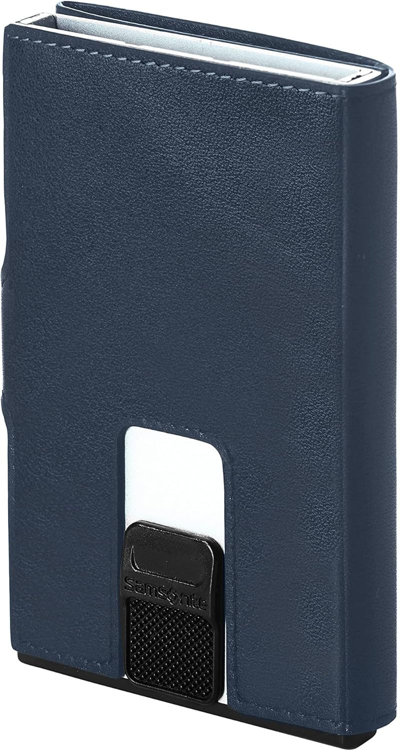 Samsonite Alu Fit SLG - Portafoglio, 10,2 cm, blu Portafoglio da uomo Naty Shop
