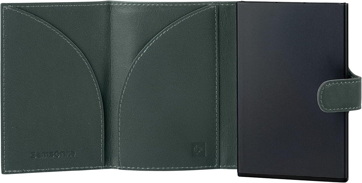Samsonite Alu Fit SLG - Portafoglio, 10.2 cm, verde (Climbing Ivy) Portafoglio da uomo Naty Shop