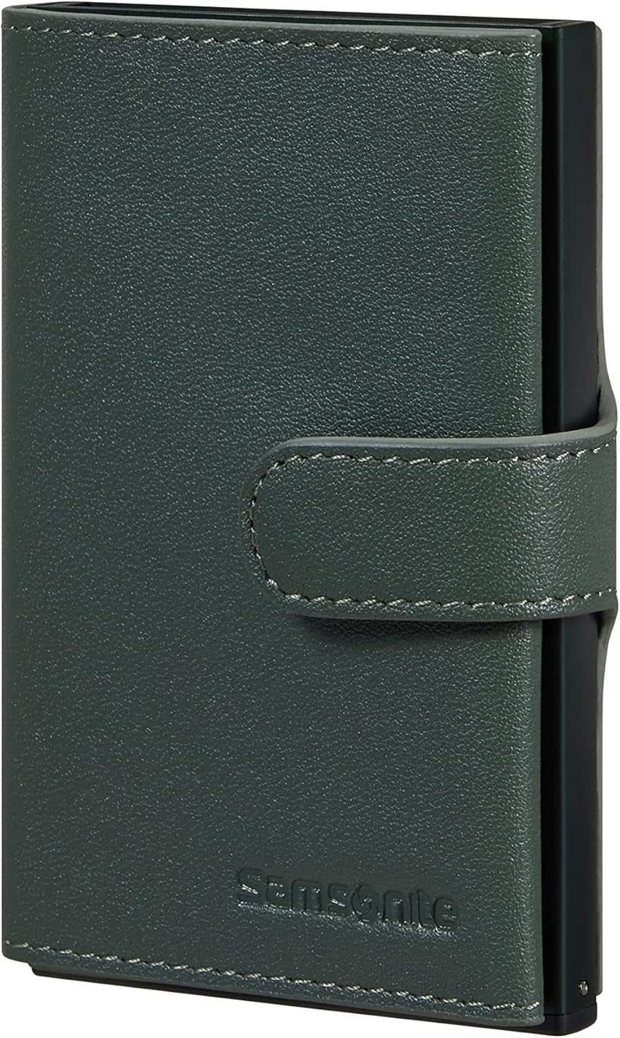 Samsonite Alu Fit SLG - Portafoglio, 10,2 cm, verde (Climbing Ivy) Portafoglio da uomo Naty Shop Titolo predefinito