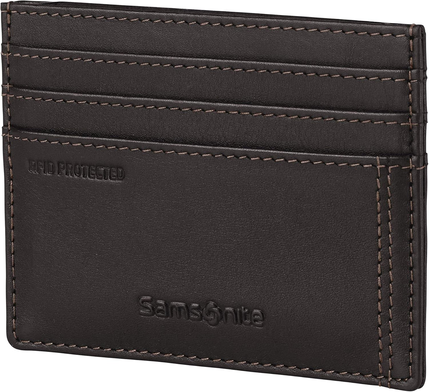 Accessori da viaggio Samsonite Attack 2 SLG - porta carte busta, porta carte (10 cm) Portafoglio da uomo Naty Shop Marrone (Ebony Brown)