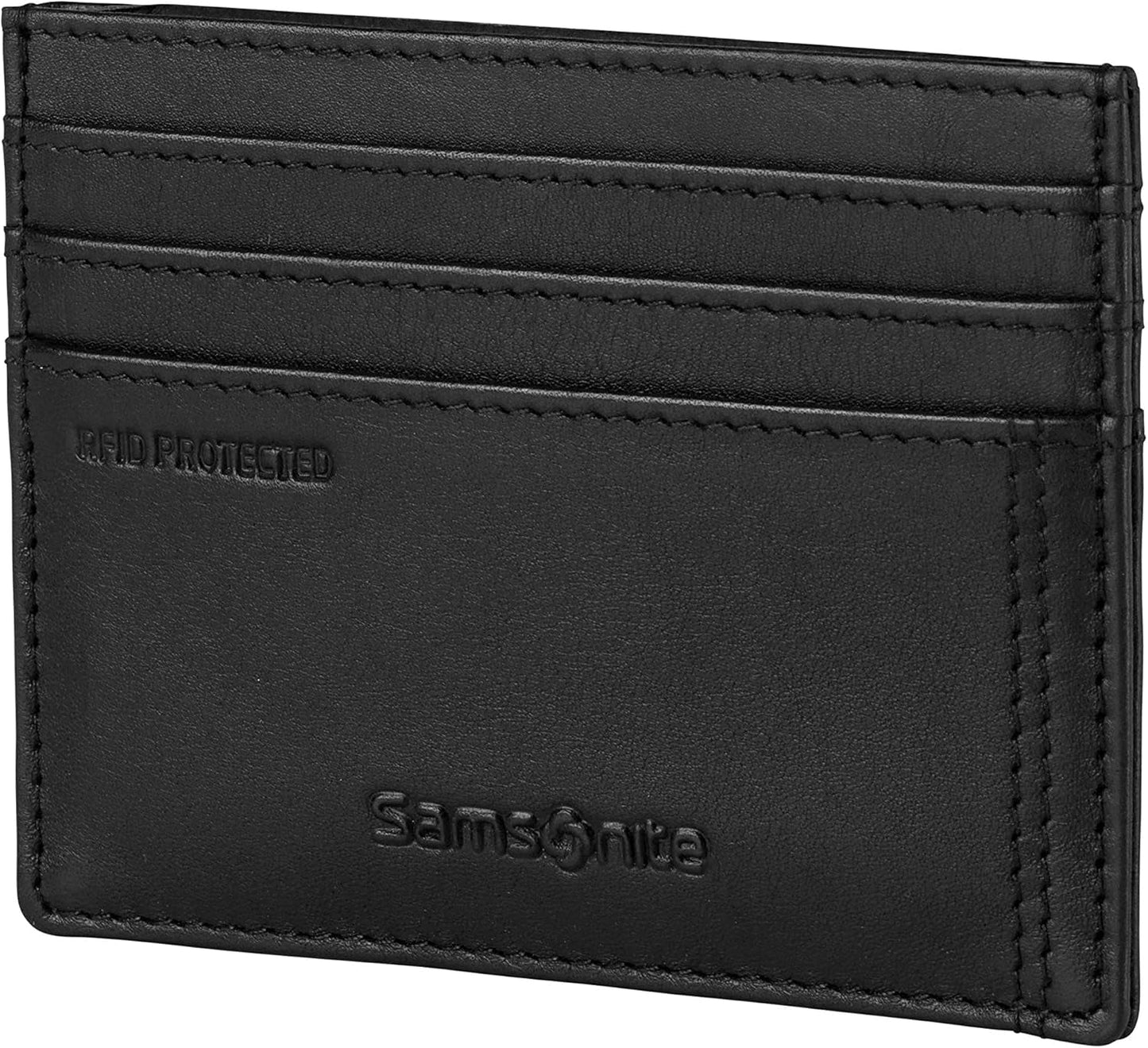 Samsonite Attack 2 SLG accessori da viaggio - busta porta carte, porta carte (10 cm) Portafoglio uomo Naty Shop Black (nero)