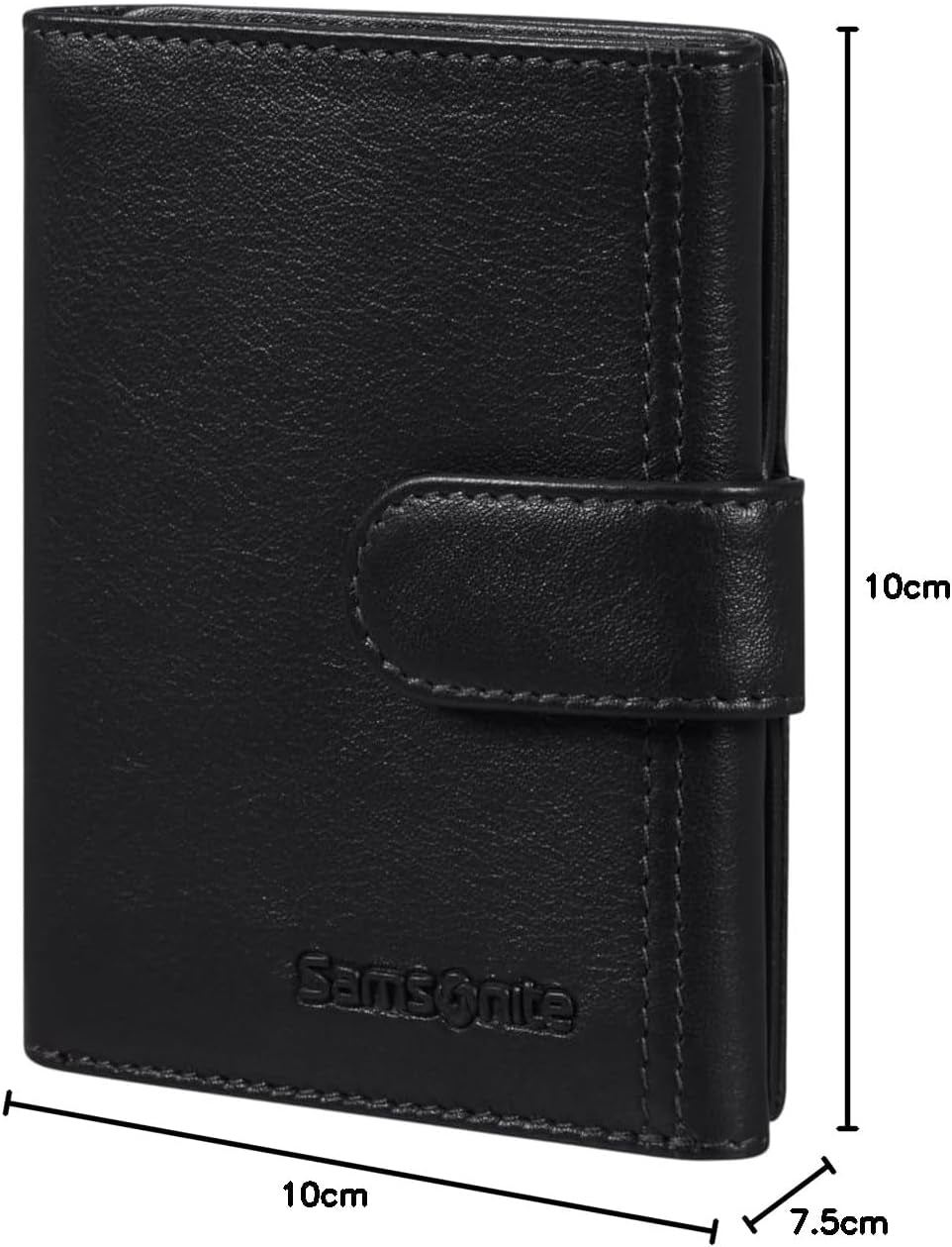 Samsonite Attack 2 SLG - Portafoglio, 10 cm, nero (Black) Portafoglio da uomo Naty Shop
