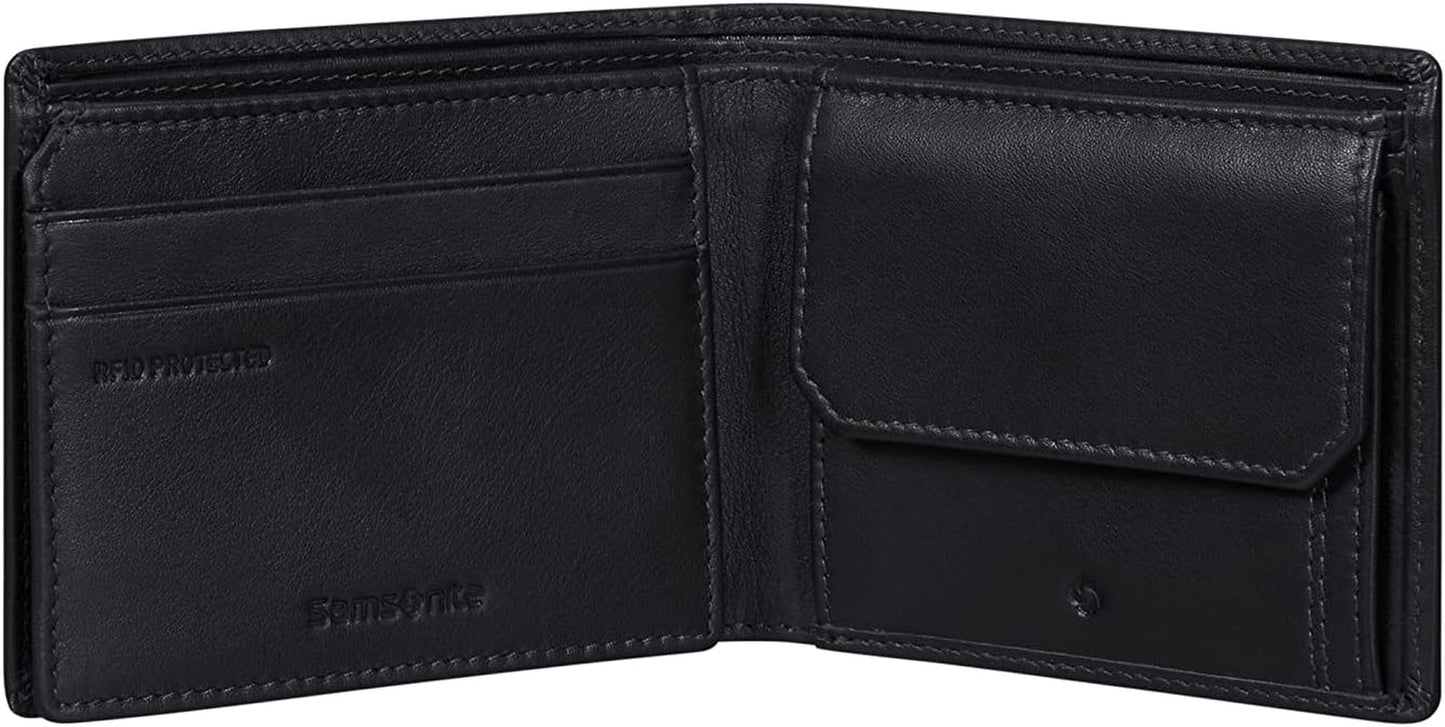 Samsonite Attack 2 SLG - Portafoglio, 10,5 cm, nero (black) Portafoglio da uomo Naty Shop
