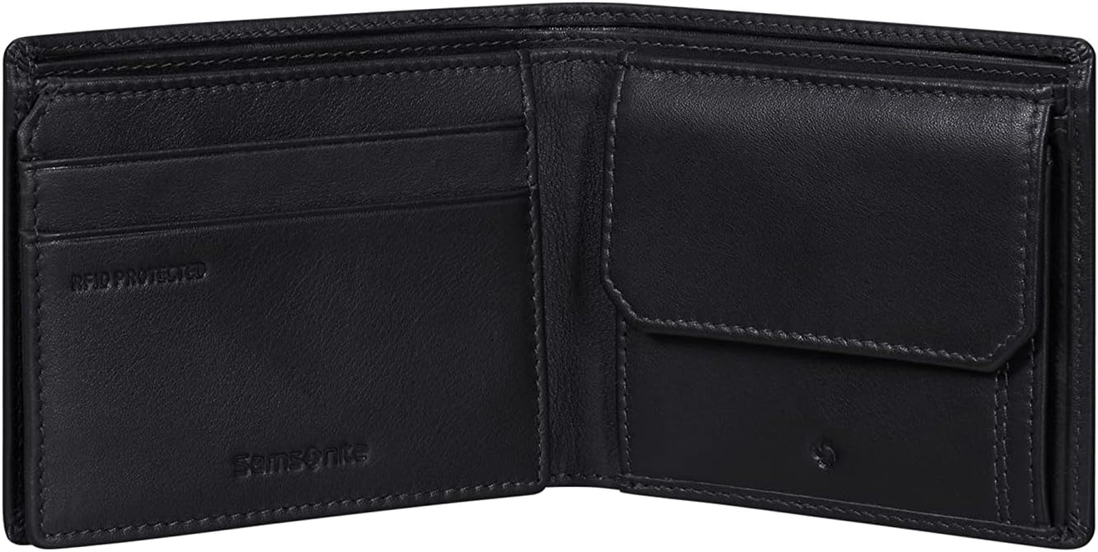 Samsonite Attack 2 SLG - Portafoglio, 10,5 cm, nero (black) Portafoglio da uomo Naty Shop