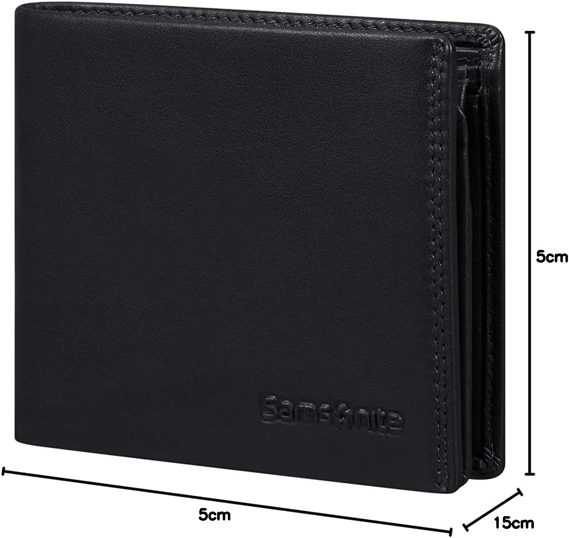Samsonite Attack 2 SLG - Portafoglio, 10,5 cm, nero (black) Portafoglio da uomo Naty Shop